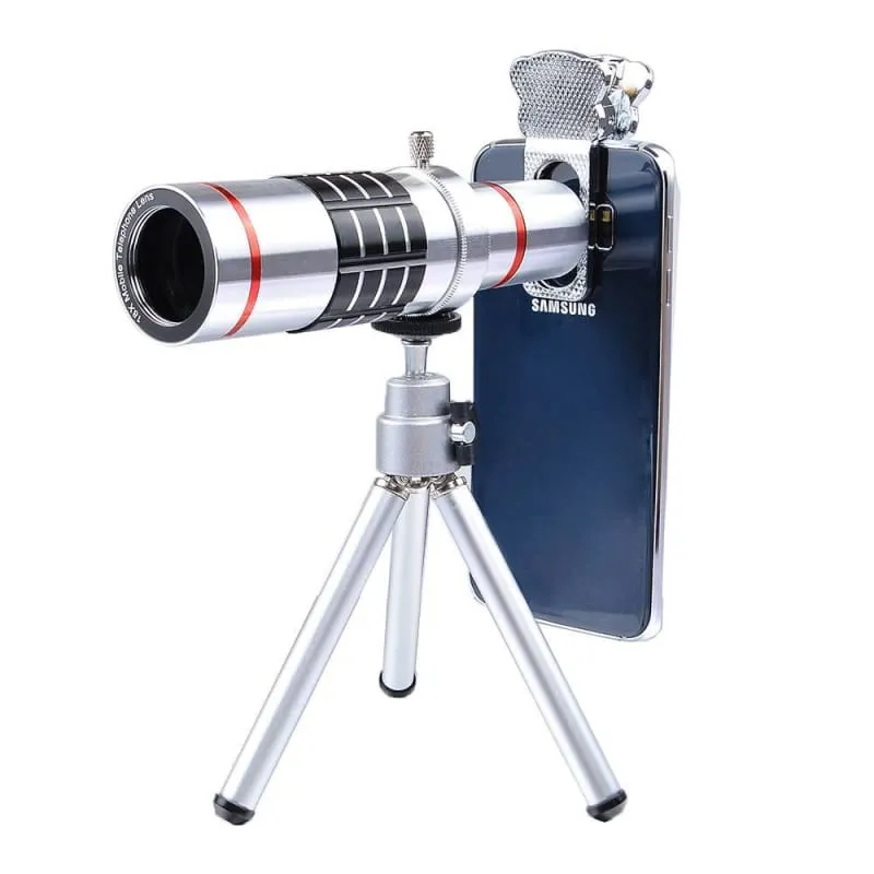 18x Universal Phone Telescope Lens with Tripod