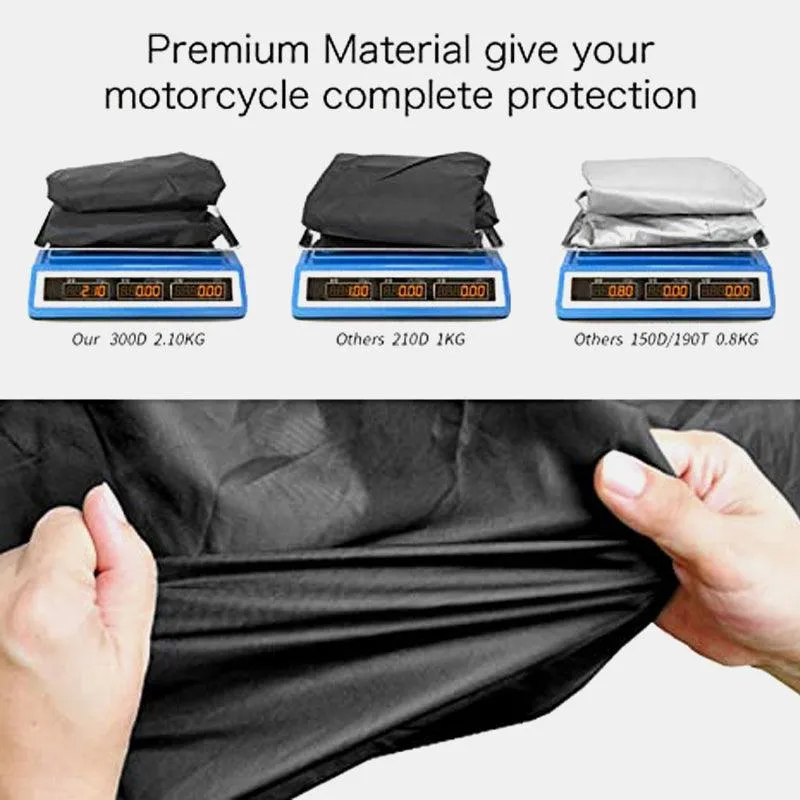 300D Outdoor Motocycle Cover - Portable Motorcycle Cover | XYZCTEM®