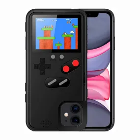 3d Gameboy phone case with 36 classic games cover for iPhone 14 pro max