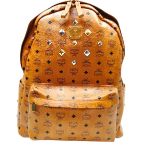 809327AU (V5) MCM Backpack Bag Brown PVC