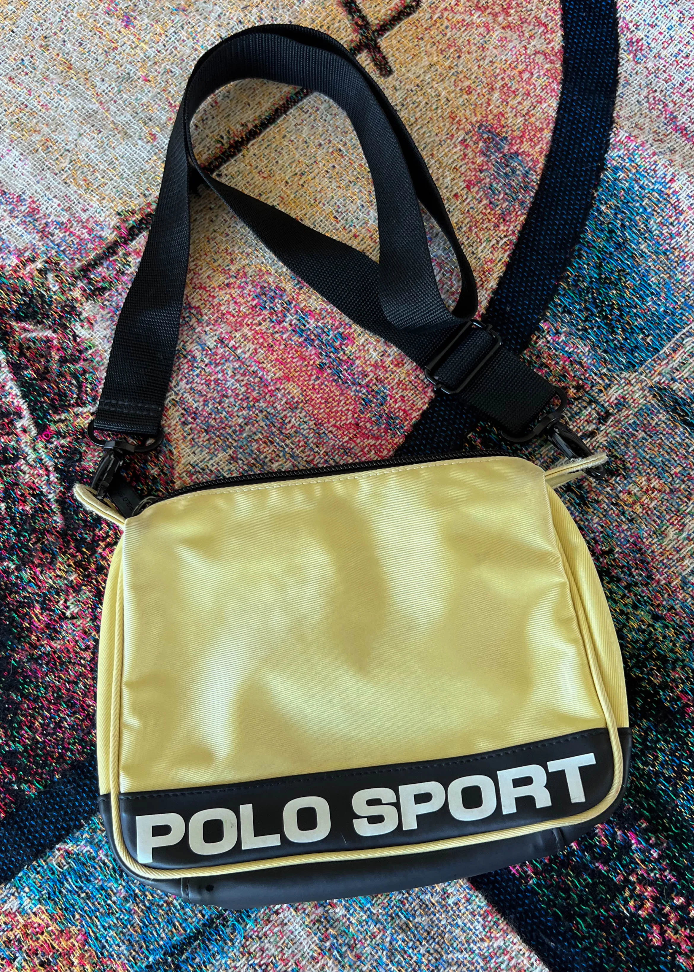 90's Pastel Polo Sport Bag