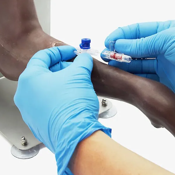 Advanced Dog Leg for IV Training and Wound Care Simulator
