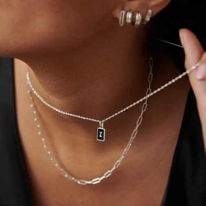 Alphabet Initial 18ct Gold Plated Z Necklace BETZ_GP