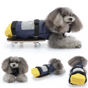 AnniePaw Dog Drag Bag for Paralyzed Pets Wheelchair Alternative Protects Chest