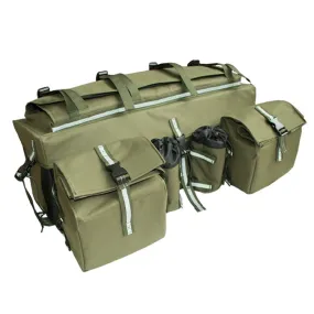ATV Bag Quad Bike Go Kart Bag Snowmobile Mountain Bike Bag, Color: Army Green