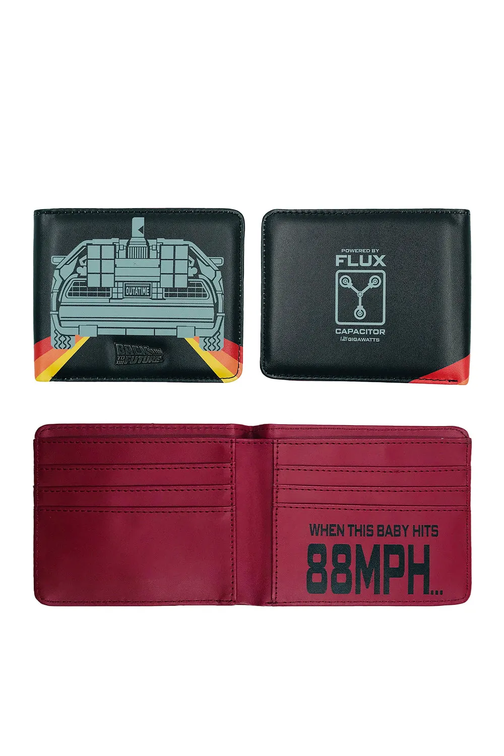 Back To The Future DeLorean 85 Wallet
