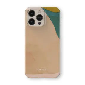 Beige Canvas Phone Case