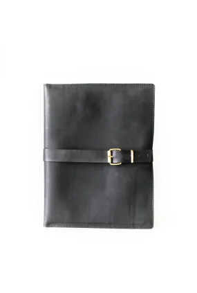 Black iPad Leather Case