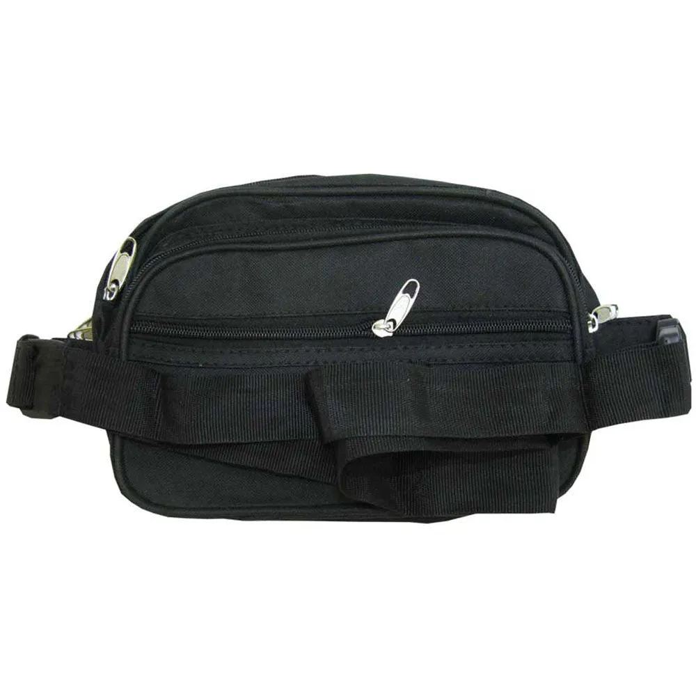 Black Money Pouch with Belt  - CAMP-27497