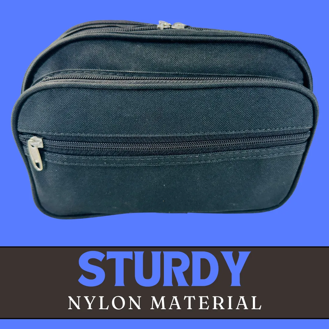 Black Money Pouch with Belt  - CAMP-27497