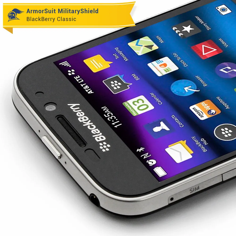 BlackBerry Classic (Q20) Screen Protector   Full Body Skin Protector