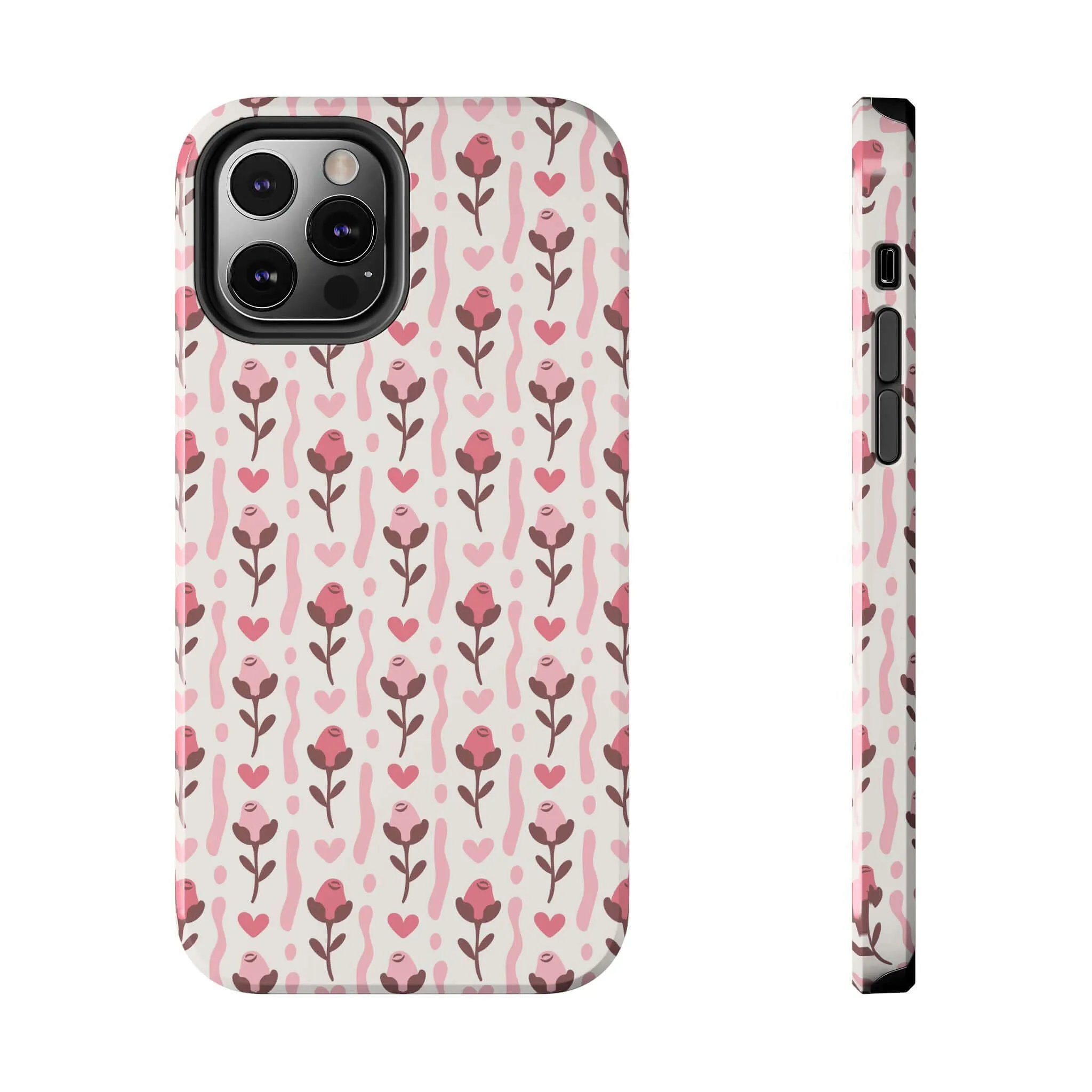 Blushing Blooms | Red Rose Case