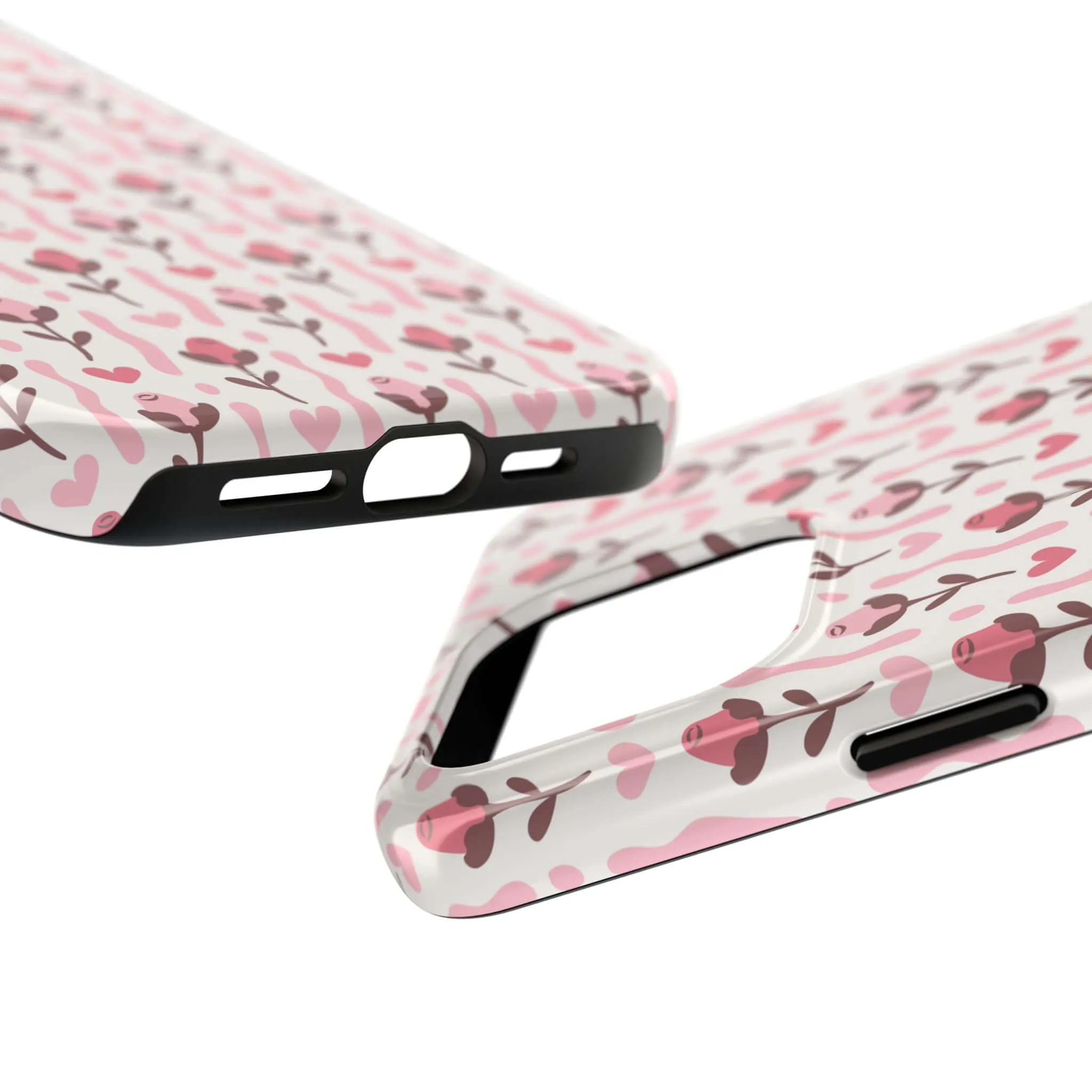 Blushing Blooms | Red Rose Case