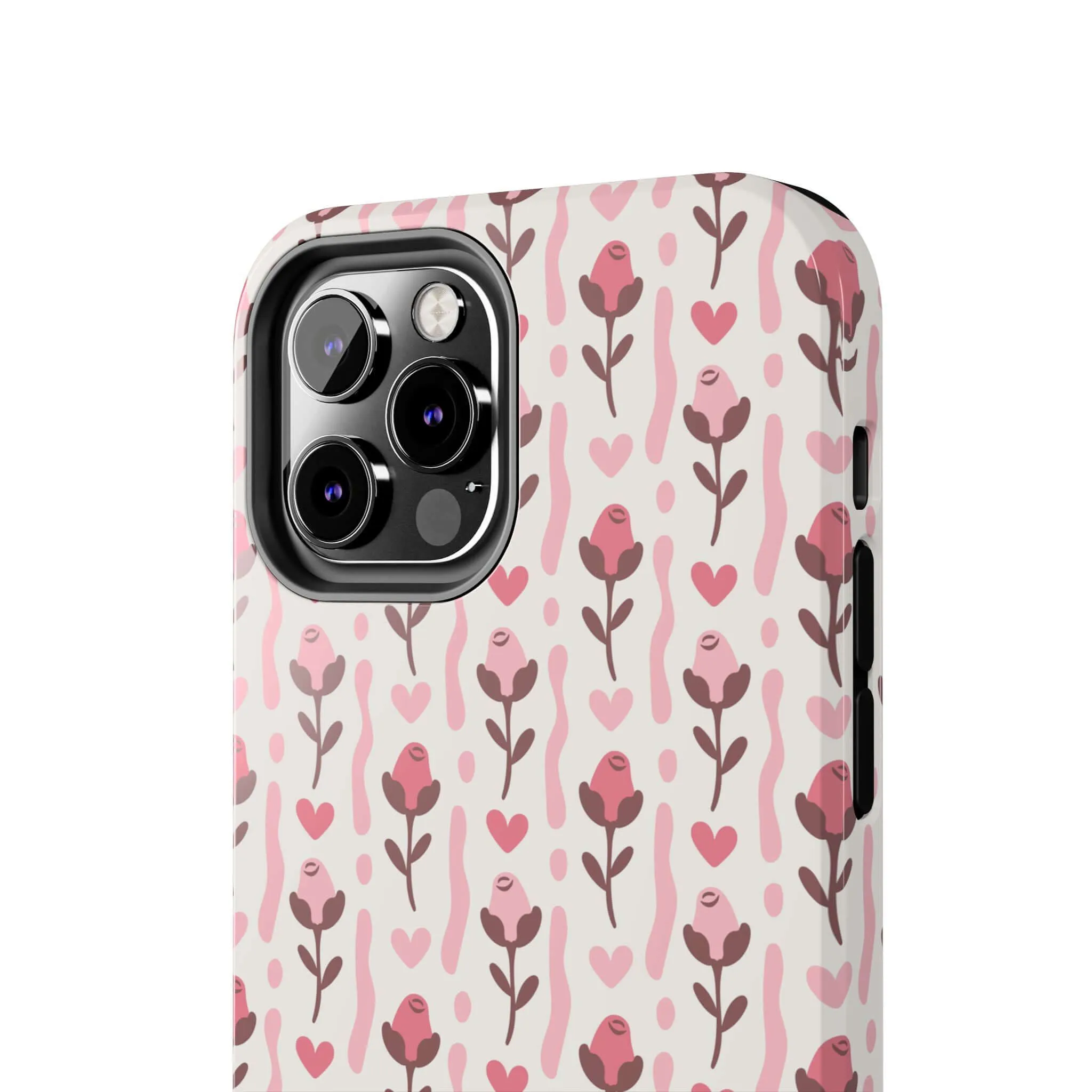 Blushing Blooms | Red Rose Case