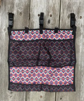 Bright Pink Aztec Hanging Trailer Organizer