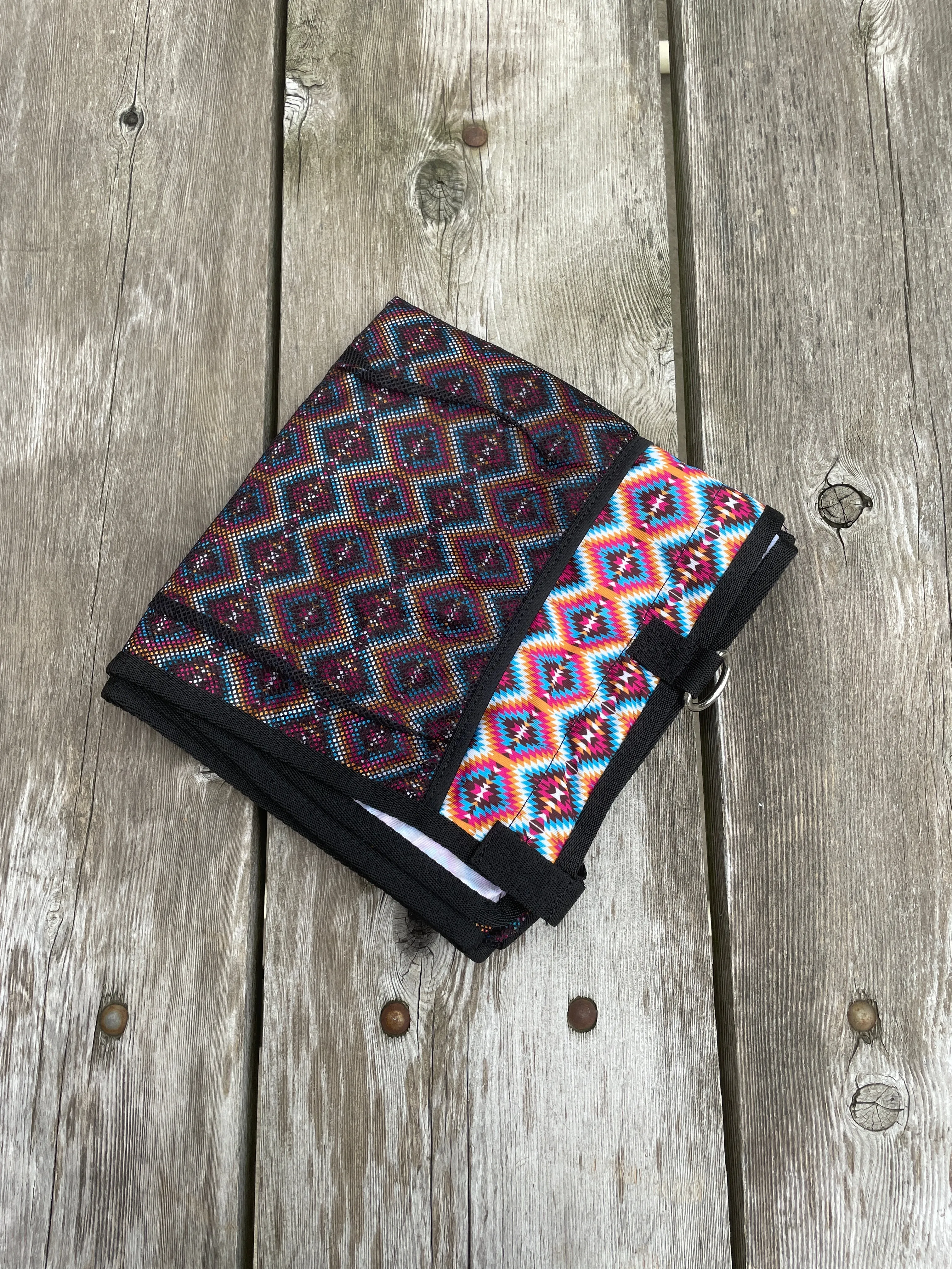 Bright Pink Aztec Hanging Trailer Organizer