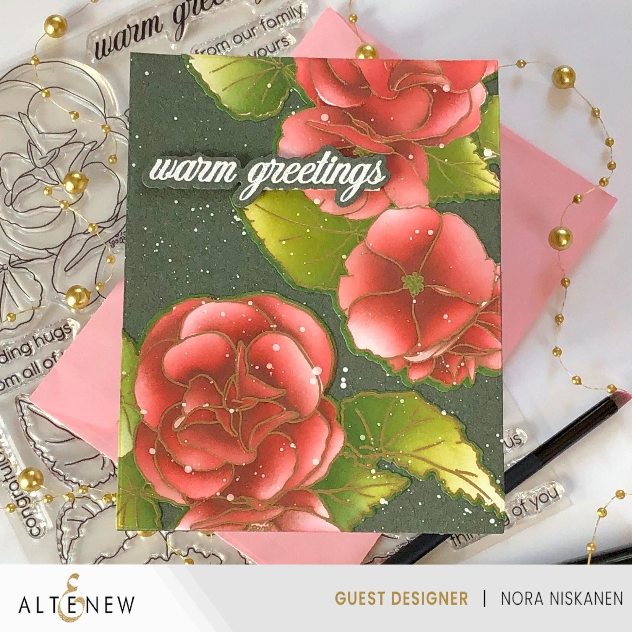 Build-A-Garden: Frilly Begonia & Add-on Die Bundle