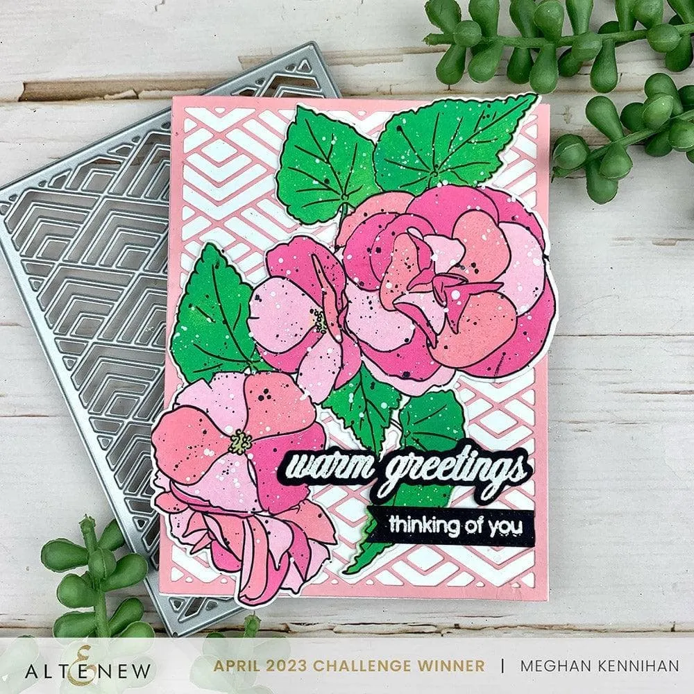 Build-A-Garden: Frilly Begonia & Add-on Die Bundle