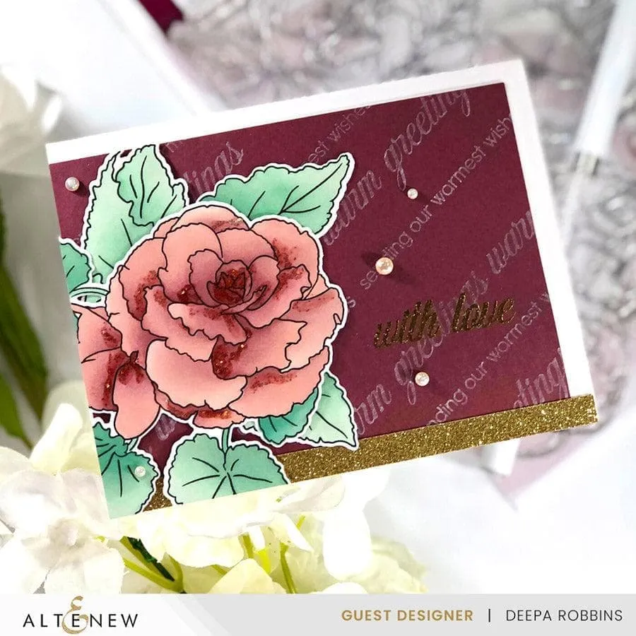 Build-A-Garden: Frilly Begonia & Add-on Die Bundle