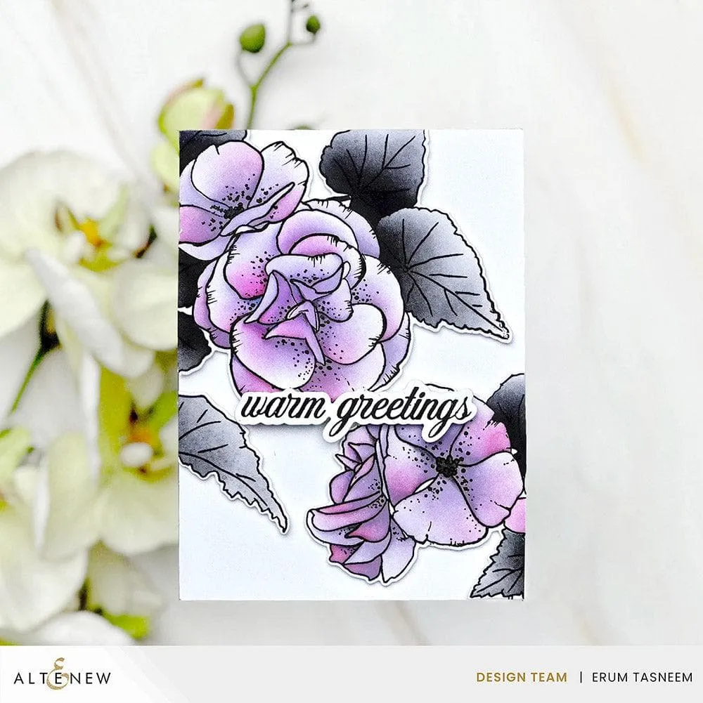 Build-A-Garden: Frilly Begonia & Add-on Die Bundle