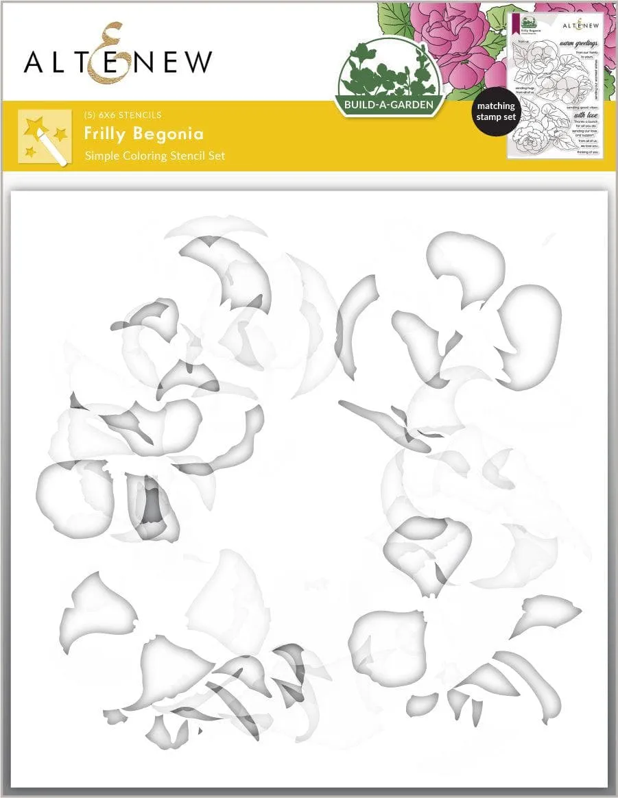 Build-A-Garden: Frilly Begonia & Add-on Die Bundle