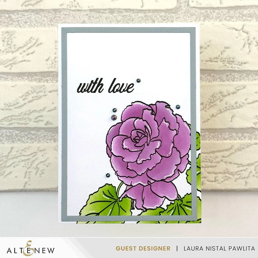 Build-A-Garden: Frilly Begonia & Add-on Die Bundle