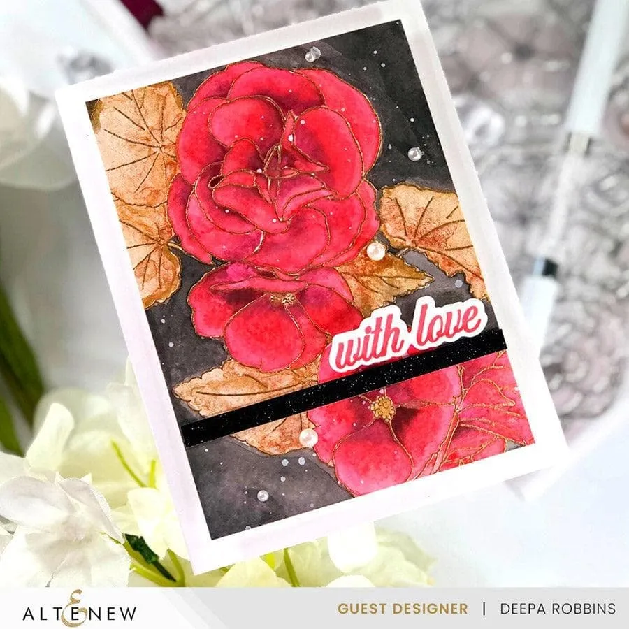 Build-A-Garden: Frilly Begonia & Add-on Die Bundle