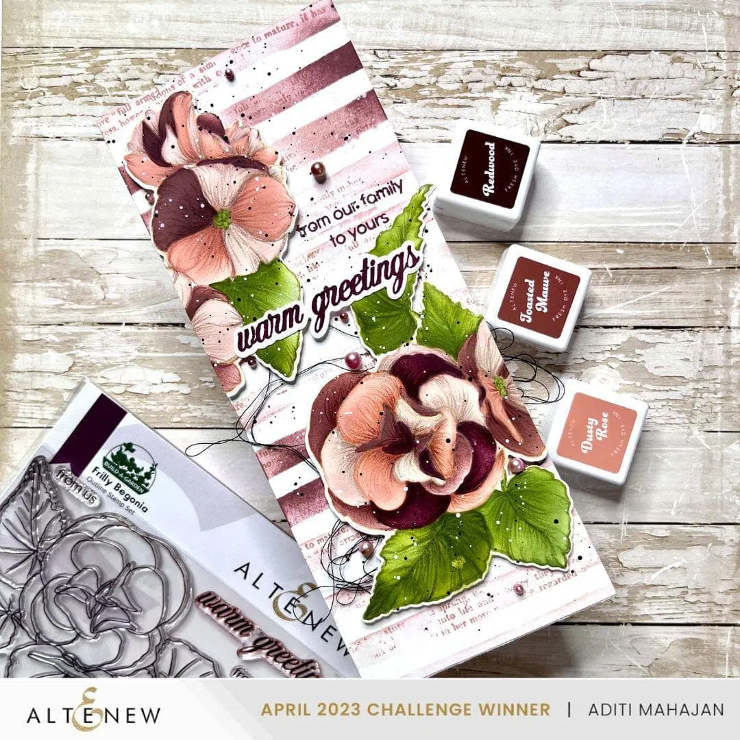 Build-A-Garden: Frilly Begonia & Add-on Die Bundle