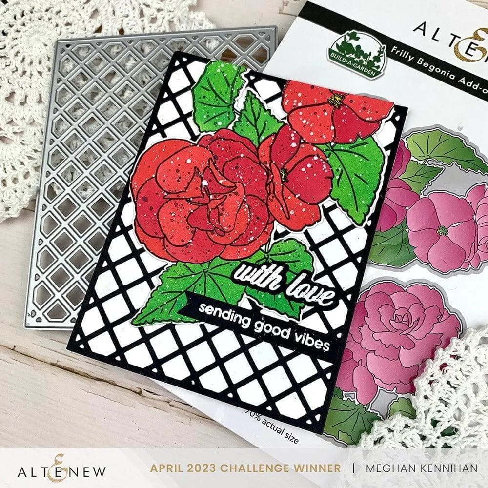 Build-A-Garden: Frilly Begonia & Add-on Die Bundle