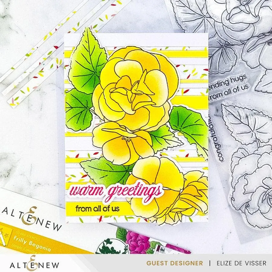 Build-A-Garden: Frilly Begonia & Add-on Die Bundle