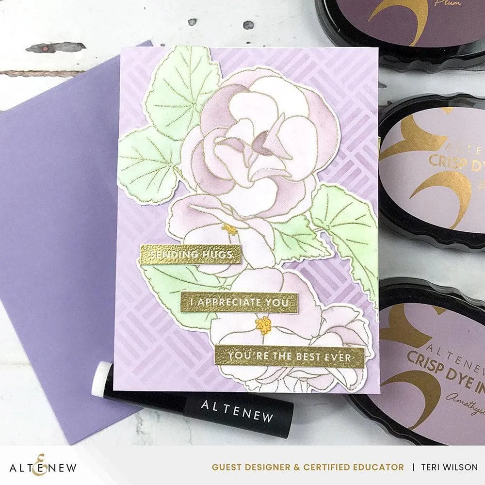 Build-A-Garden: Frilly Begonia & Add-on Die Bundle