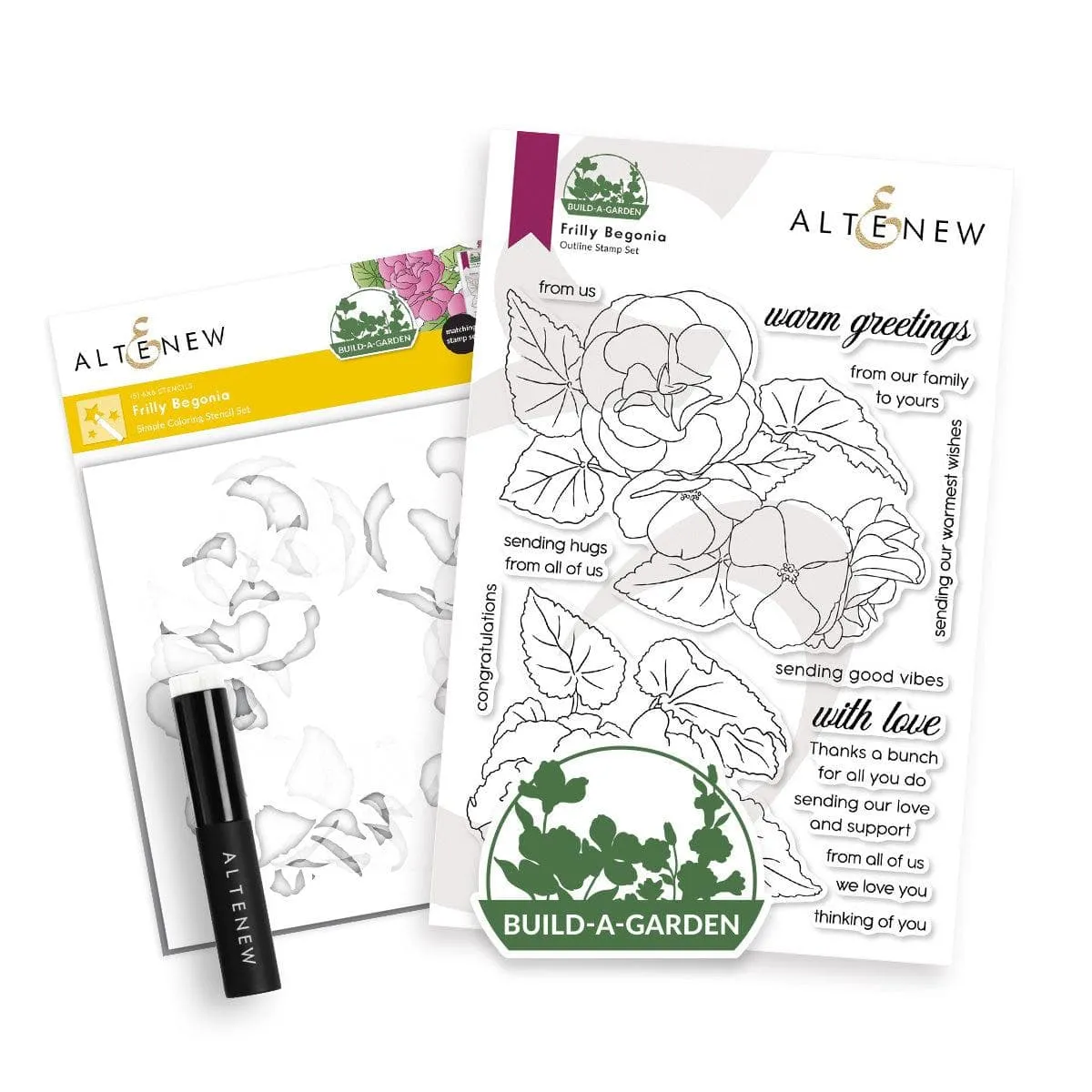 Build-A-Garden: Frilly Begonia