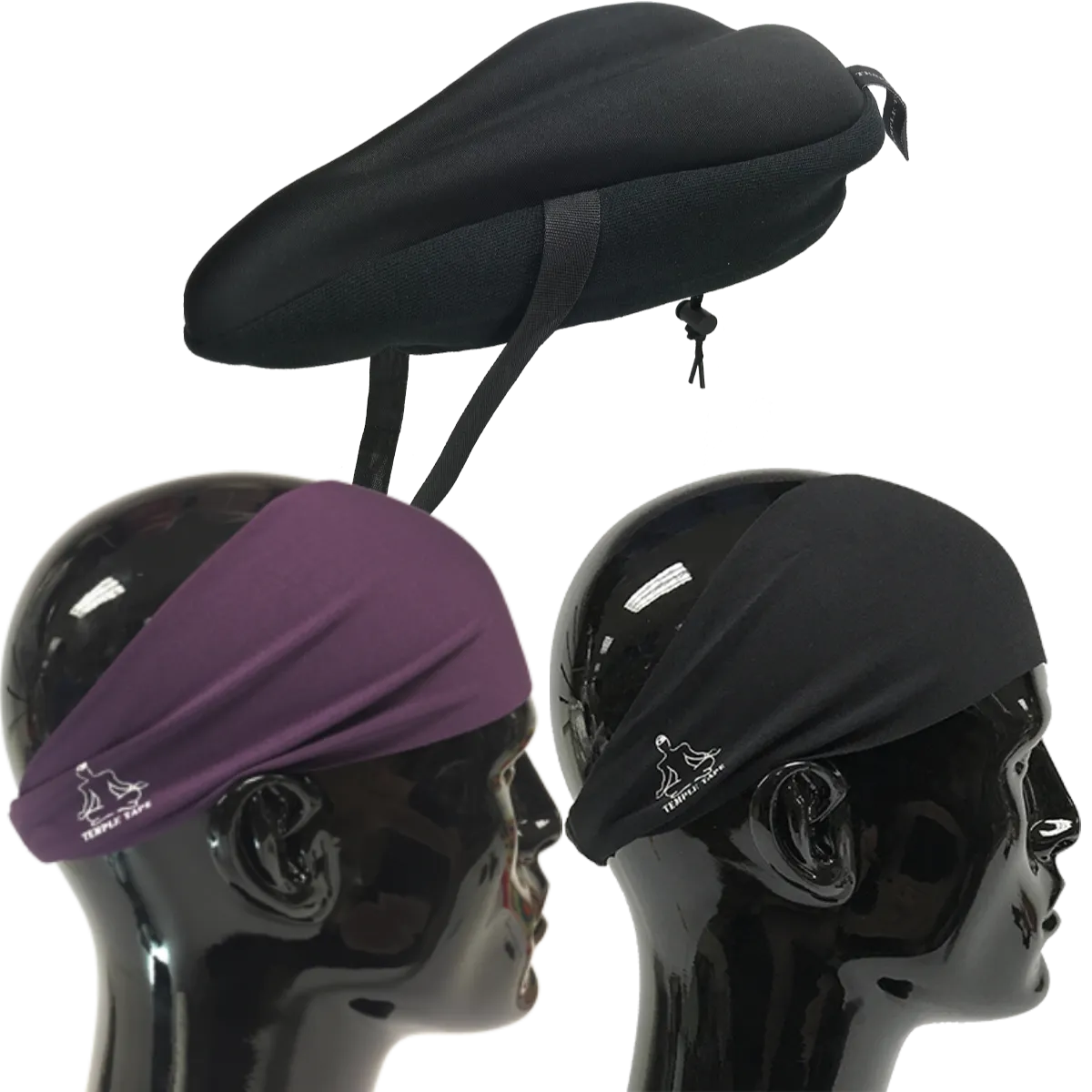 Bundle Pack: Bike Seat Cushion   2 Performance Sweatbands - PelotonMemes Exclusive