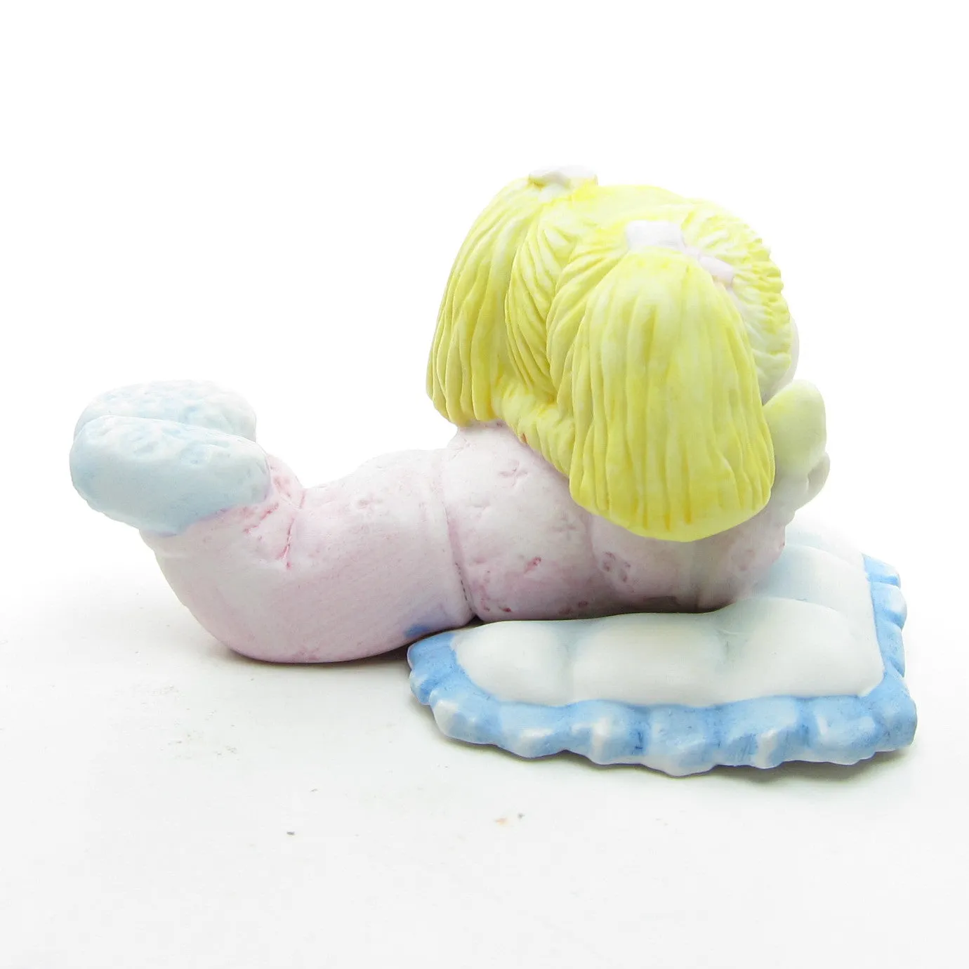 Cabbage Patch Kids "Pillowtalk" Vintage 1985 Porcelain Figurine Girl Talking on Phone