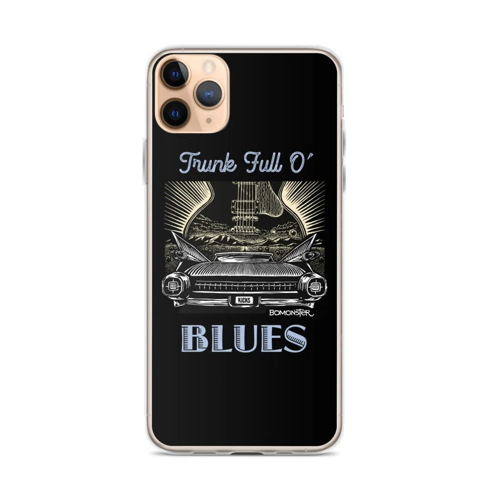 Cadillac Guitar Blues iPhone Case
