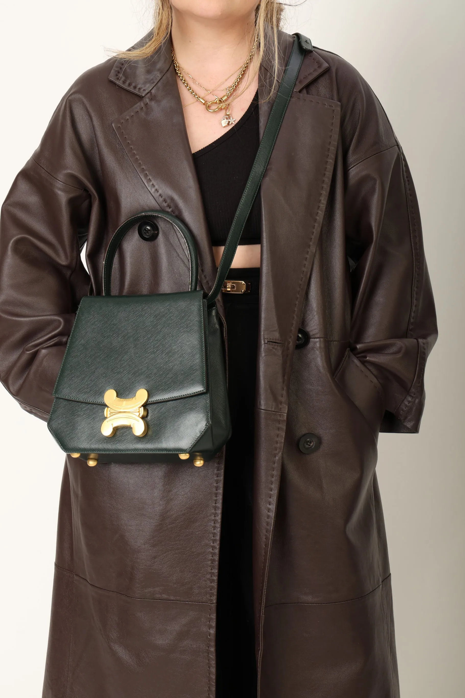 Celine Triomphe Shoulder Bag