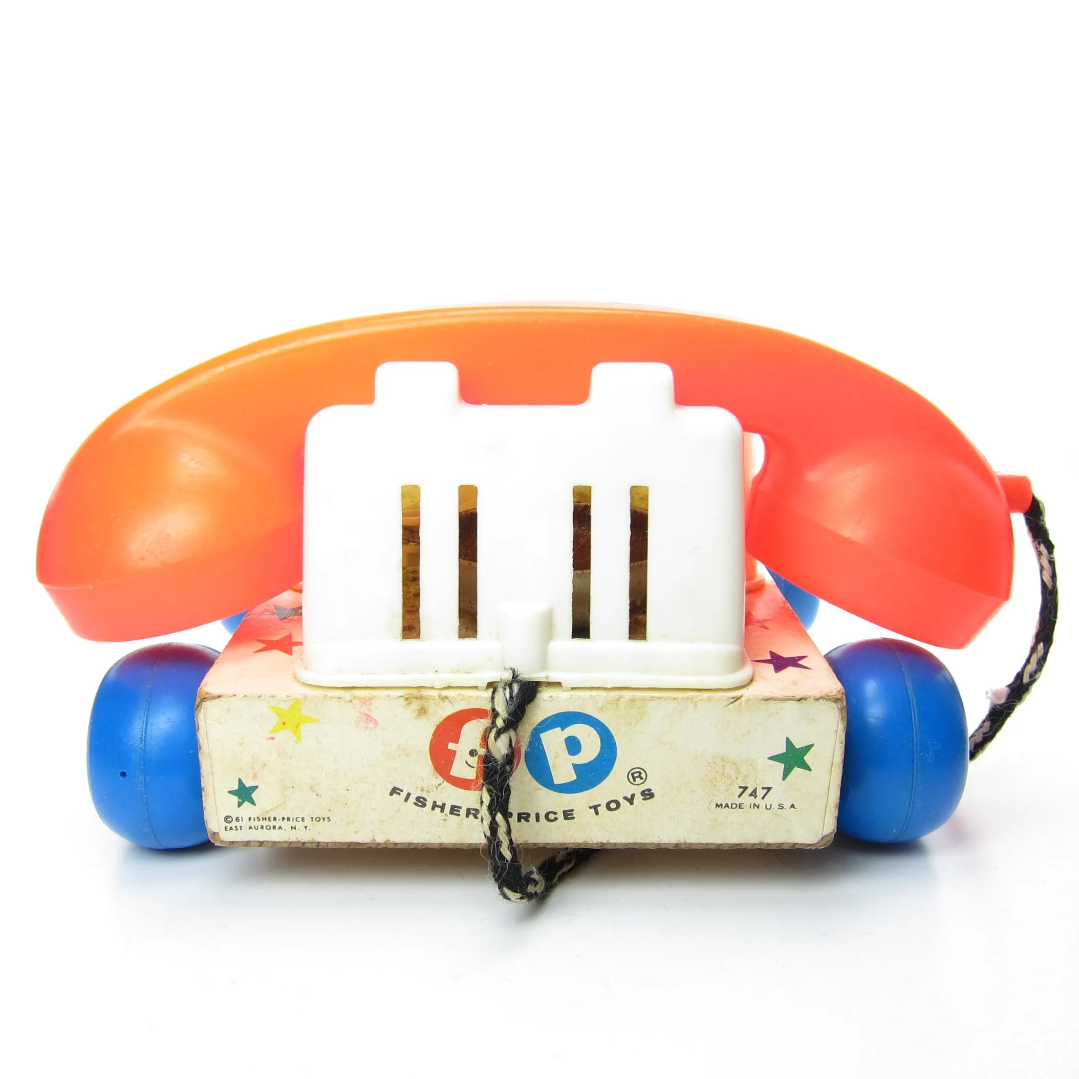 Chatter Telephone Toy Vintage 1961 Fisher-Price