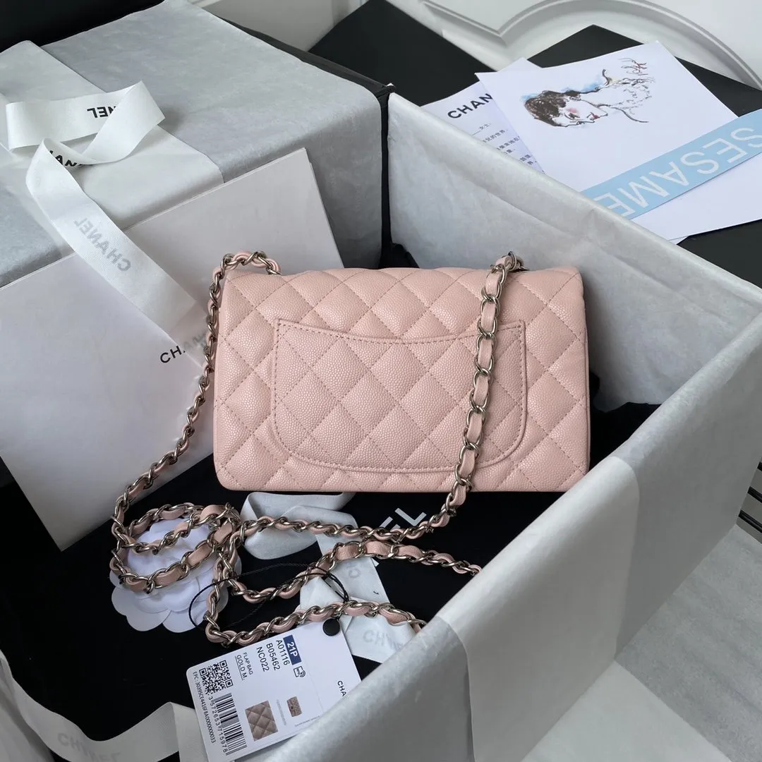 CHLMini Classic Handbag PiNike For Women 7.9in/20cm