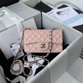 CHLMini Classic Handbag PiNike For Women 7.9in/20cm
