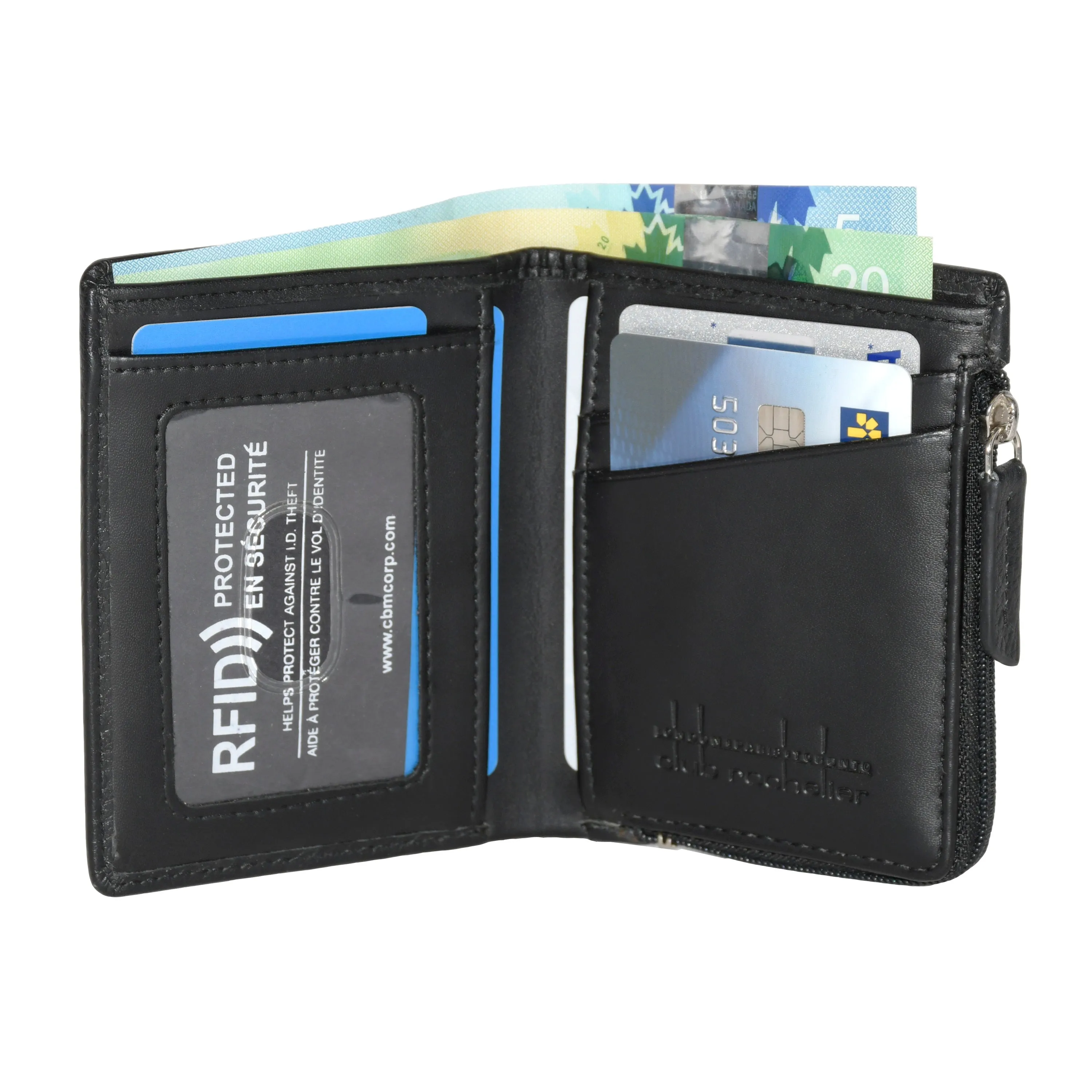 City Zip Bifold Wallet