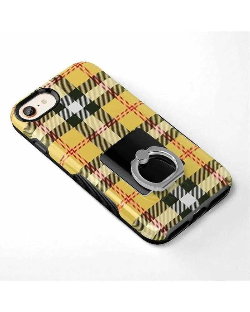 Classic Black iPhone Ring & Kickstand