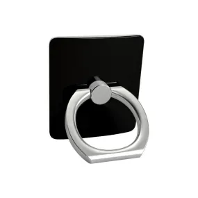Classic Black iPhone Ring & Kickstand
