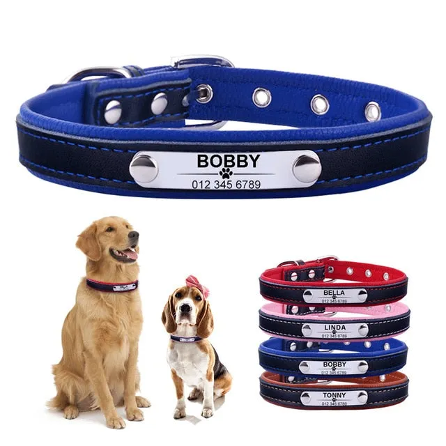 Classic Personalized Custom Collar