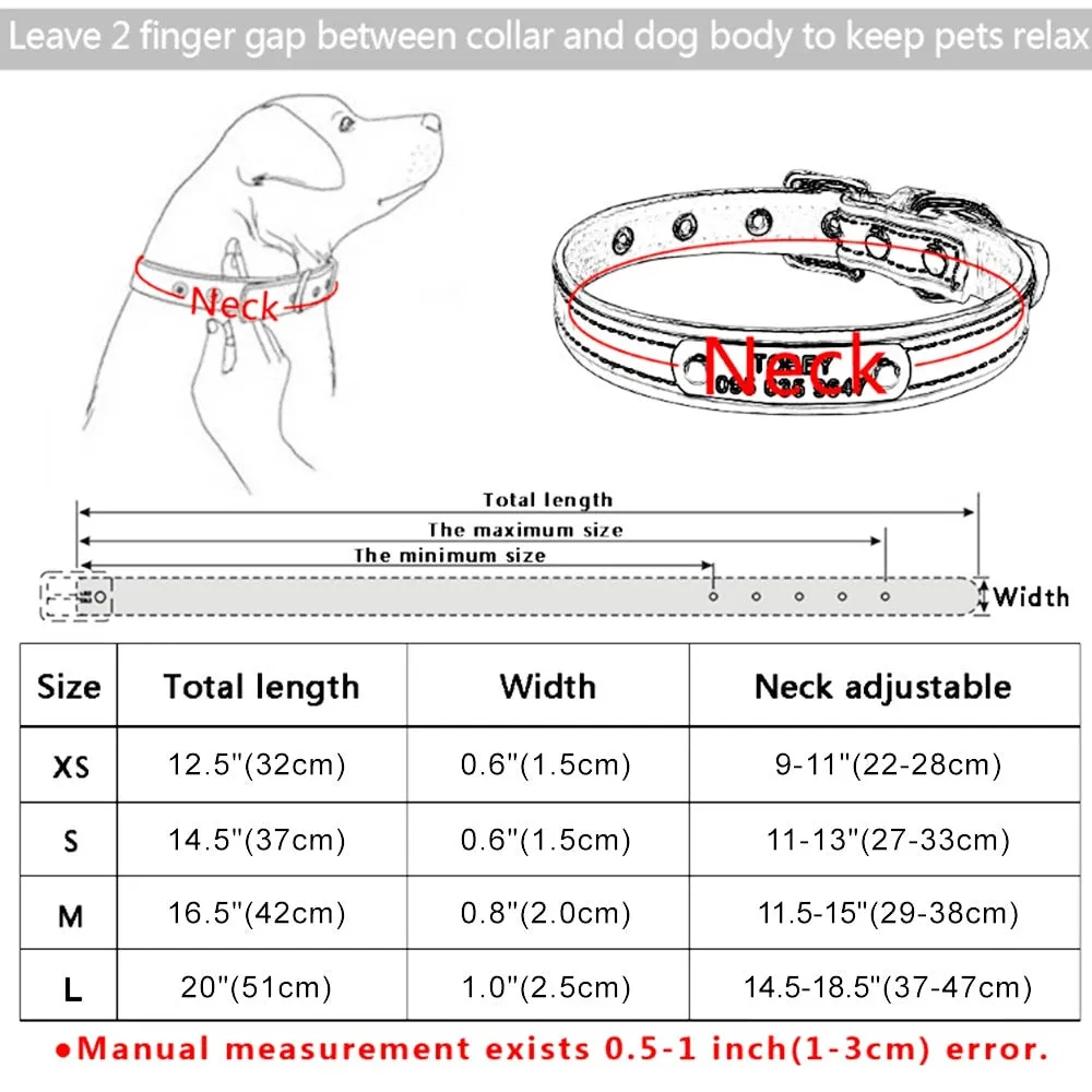 Classic Personalized Custom Collar
