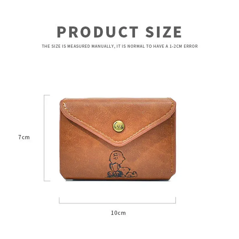 Cute Cartoon Leather Purse