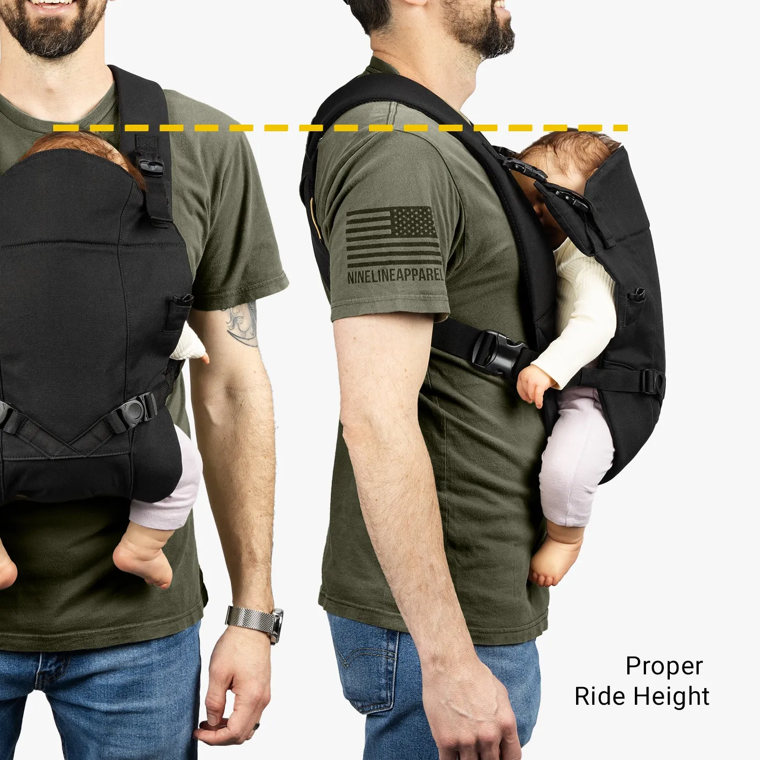 Expedition Diaper Bag   Baby Carrier Lite Bundle Horizon Blue