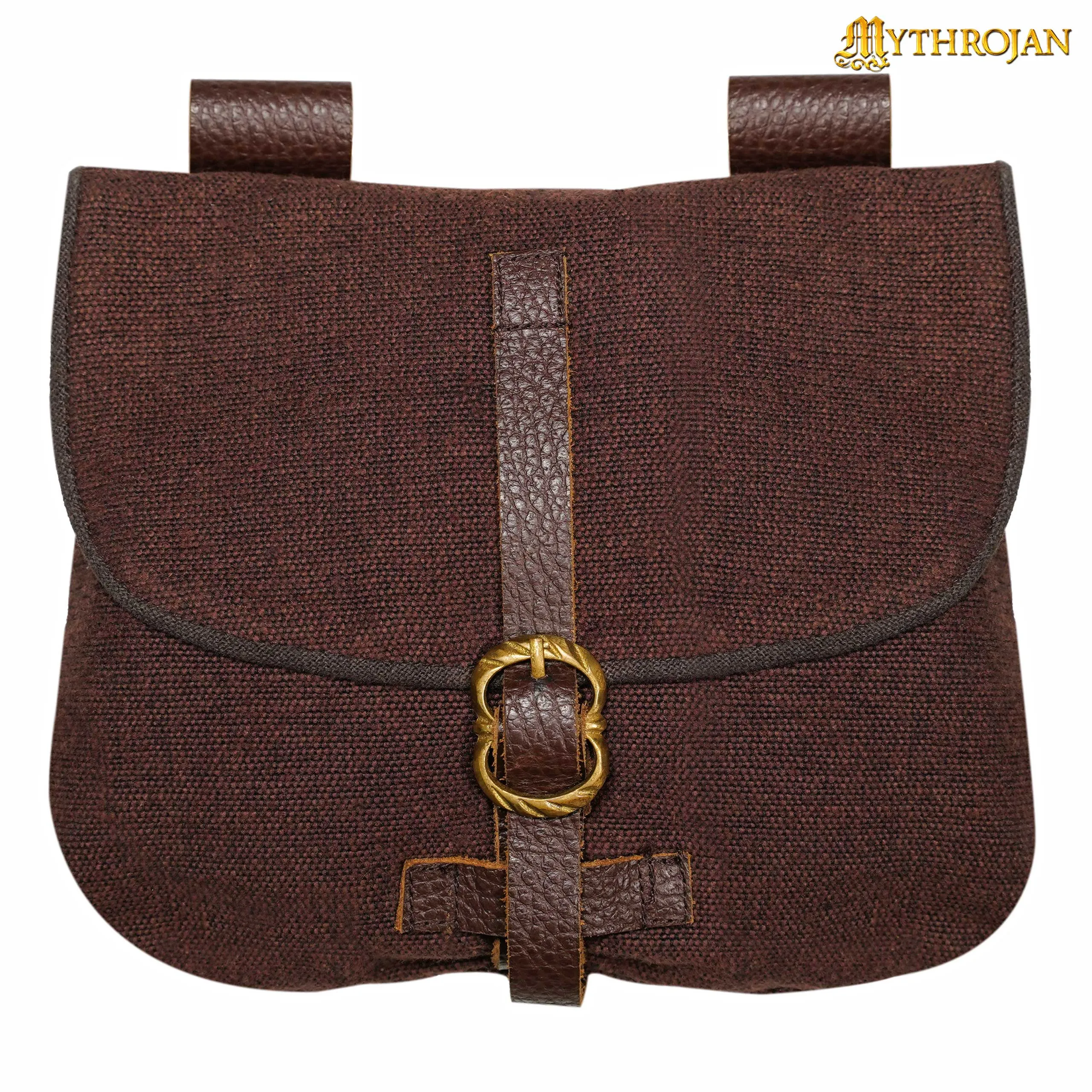 Fabric Medieval Bag - Brown