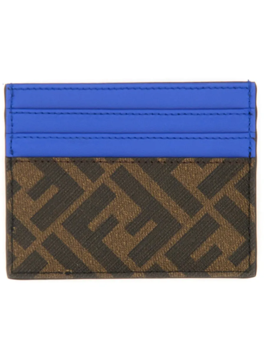 FENDI Classic Leather Card Holder - Mini