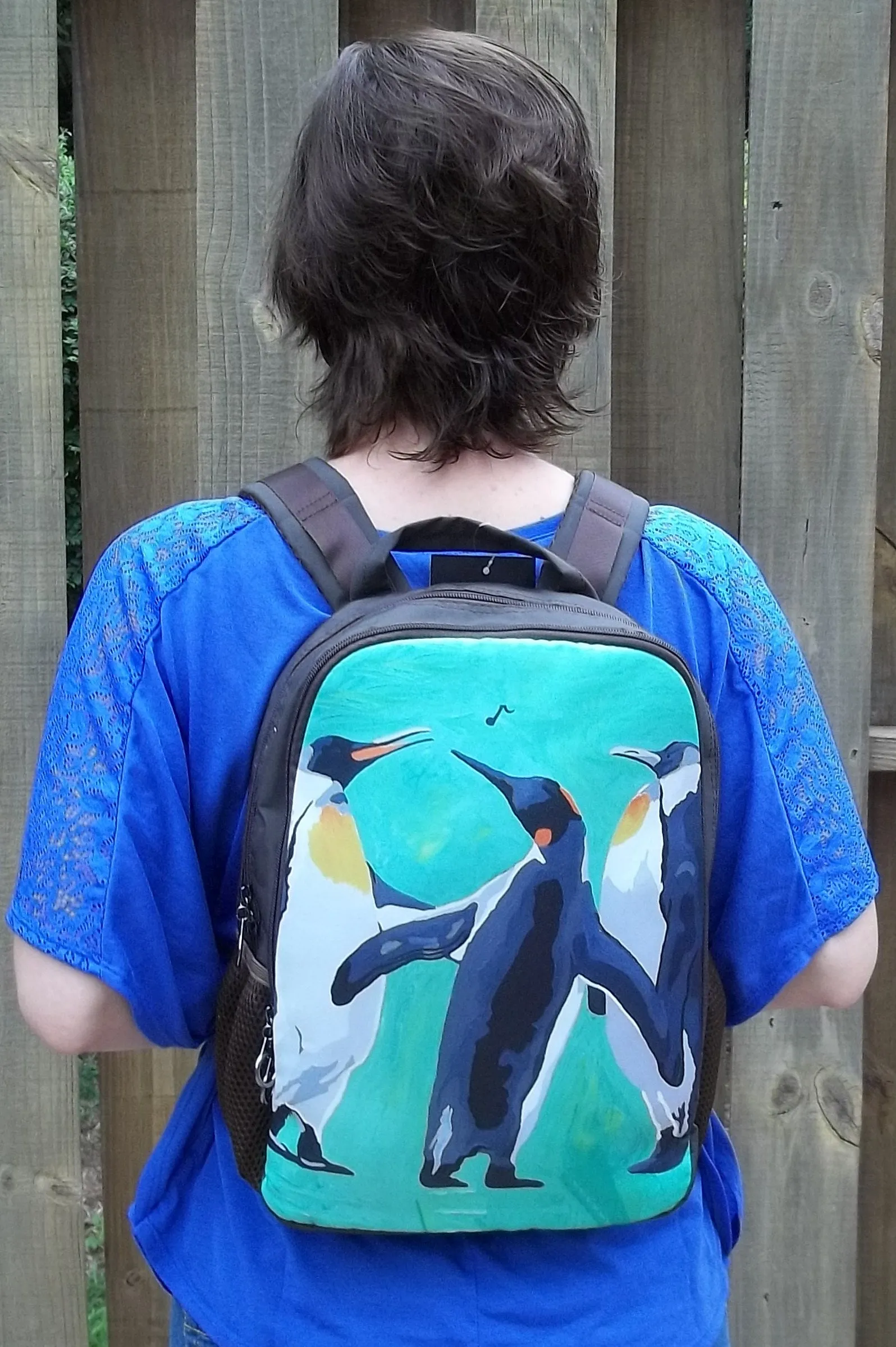 Frog Backpack - Kaleidoscope