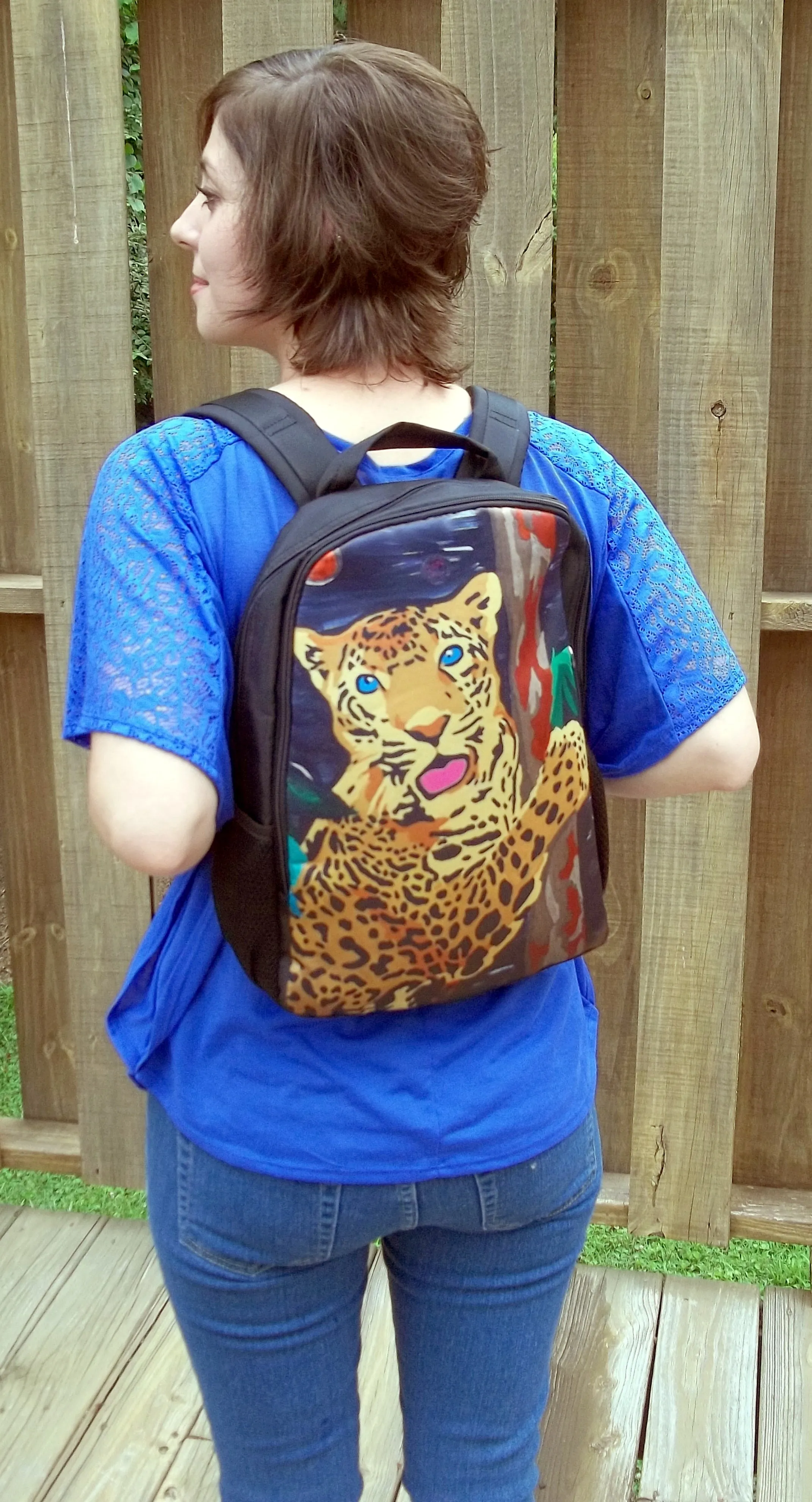 Frog Backpack - Kaleidoscope